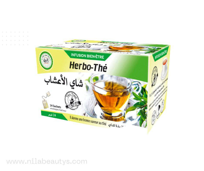 Herbo thé | 24 sachets | Découvrez le Pouvoir Revitalisant des Herbes - nilabeautys.com