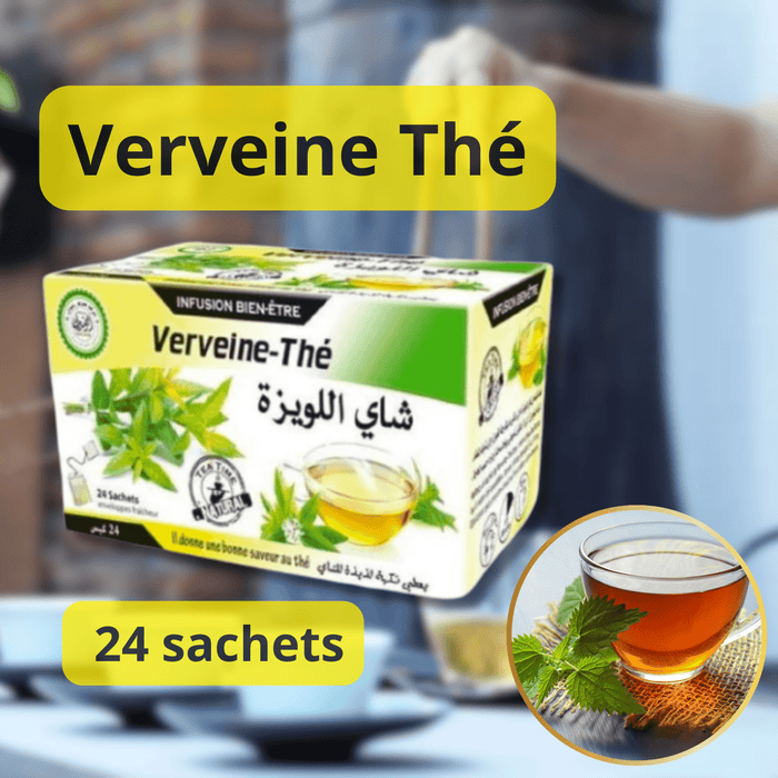 Verveine thé | 24 sachets | Évasion Relaxante dans Chaque Gorgée - nilabeautys.com