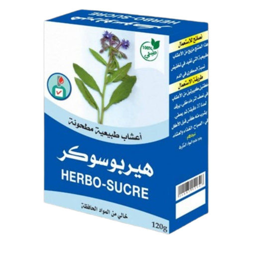 Herbo Sucre 120g - Sucre Naturel Infusé aux Plantes Bienfaisantes - nilabeautys.com