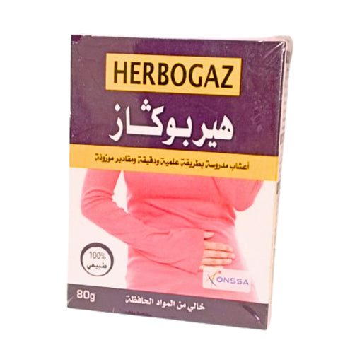 Herbogaz 80g | Soulagement des ballonnements et gaz intestinaux naturellement - nilabeautys.com