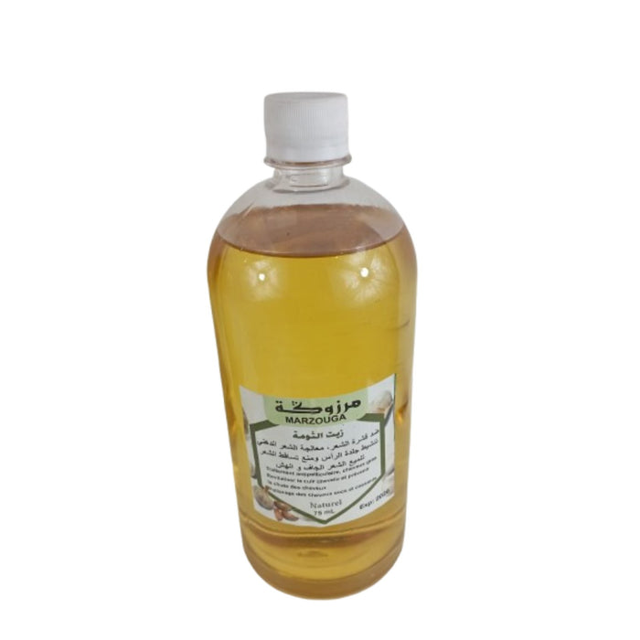 Huile d’Ail 1L – Anti - Pelliculaire et Revitalisante pour Cheveux - nilabeautys.com