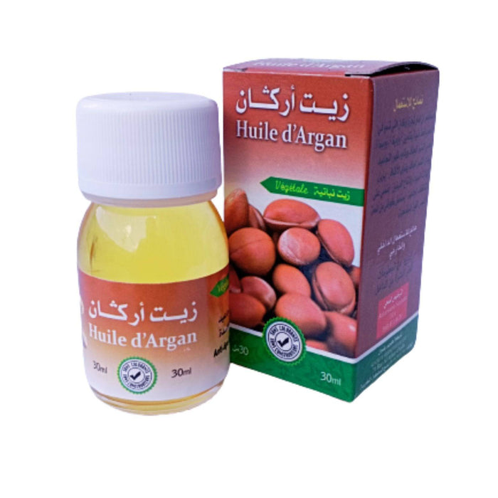 Huile d'Argan Pure 30ml - Nourrissante & Réparatrice - nilabeautys.com