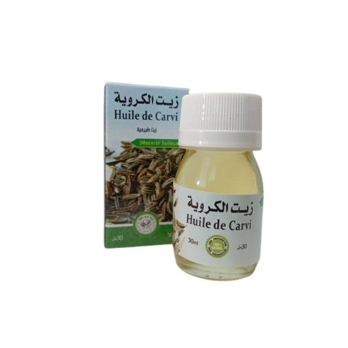 Huile de Carvi 30ml - Bienfaits Digestifs et Beauté Naturelle - nilabeautys.com