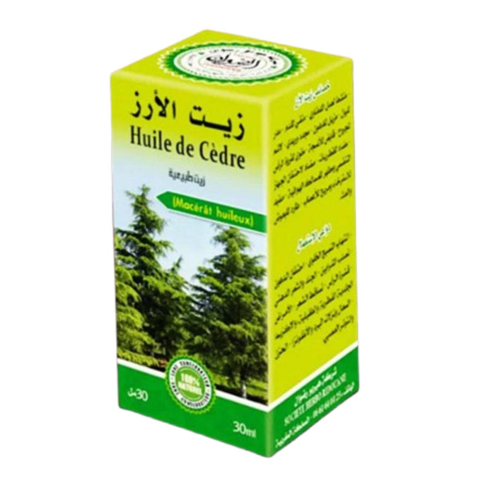 Huile de Cèdre 30ml - Soin Capillaire et Apaisant Naturel - nilabeautys.com