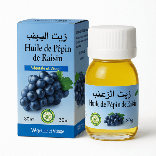 Huile de Pépins de Raisin 30ml - nilabeautys.com
