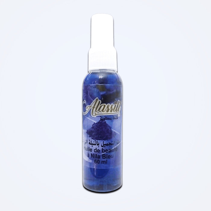 Huile de poudre de nila Sahraouiya Antitache - Nila poudre - nila bleu - nilabeautys.com