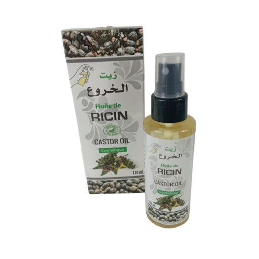 Huile de Ricin El Kharwaa 125 ml – Soin cheveux, ongles et cils - nilabeautys.com