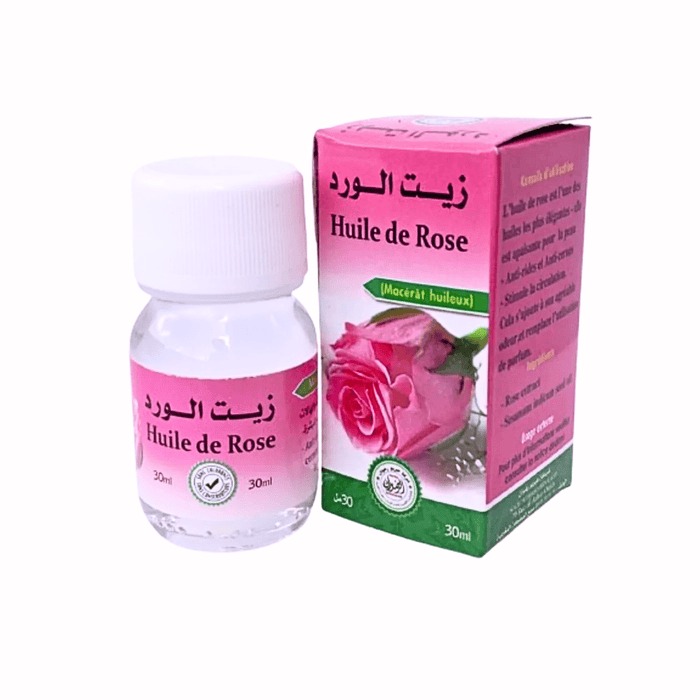 Huile de rose 30ml - nilabeautys.com