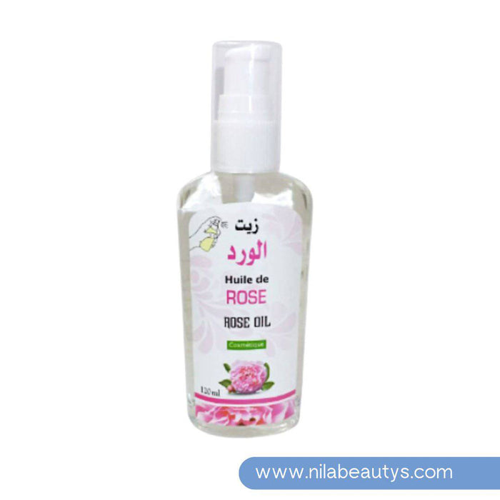 Huile de Rose Cosmétique Spray 120ml | Renforcez vos ongles | Nourrissez votre peau et vos cheveux - nilabeautys.com