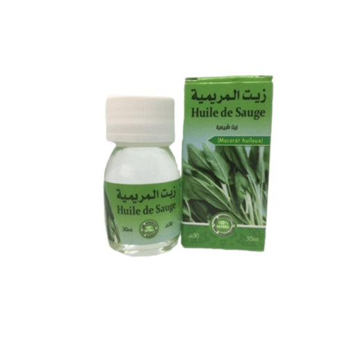 Huile de Sauge 30 ml - Régulatrice & Apaisante Naturelle - nilabeautys.com