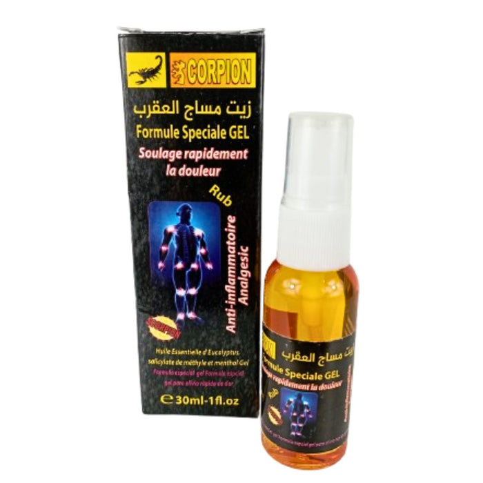 Huile de Scorpion du Sahara Marocain - 30ml - nilabeautys.com