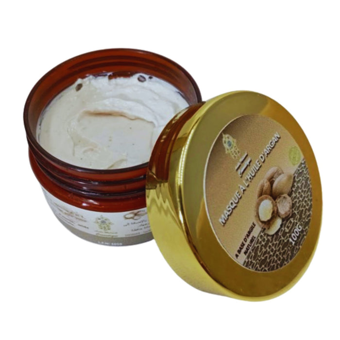 Masque à l'huile d'argan 100g Pour une peau nourrie et régénérée - nilabeautys.com