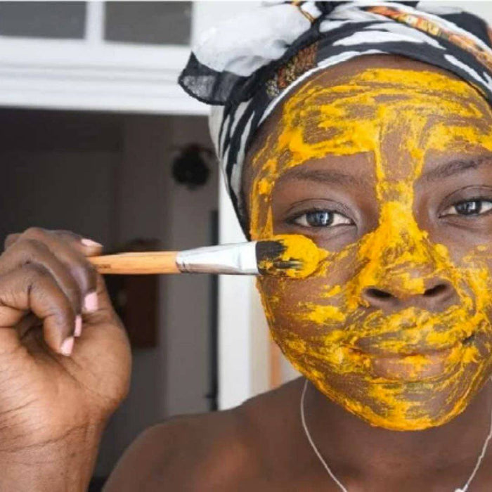 Masque au Curcuma - Masque au Turmeric - Masque visage - nilabeautys.com