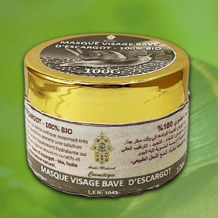 Masque Bave d'Escargot 100g | Un Soin Réparateur naturels sont soigneusement sélectionnés - nilabeautys.com