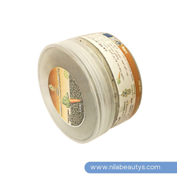 masque de carotte 100g Revitaliser et hydrater votre peau - nilabeautys.com