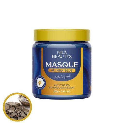 Masque Nila 200g au Rhasoul du Maroc | Mask indigo sahraouiya - nilabeautys.com