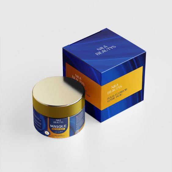 Masque Nila Royale 200g | Masque au nila bleu houra sahraouiya du Maroc - nilabeautys.com