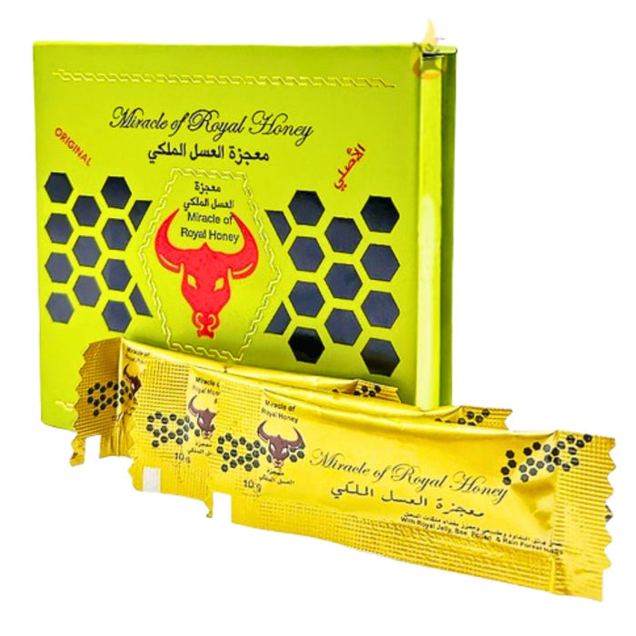 Miel Royal Miracle Aphrodisiaque - 24 Sachets - nilabeautys.com