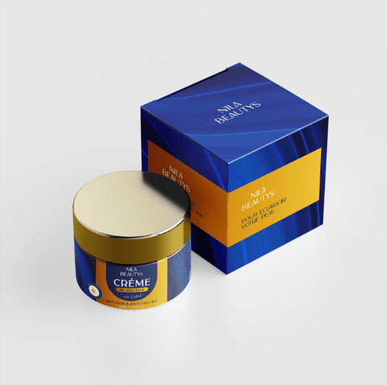 Maëva Natural Cosmetics Pack Nila Bleu 3en1 - Crème - Masque - Gel