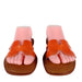 Orange girl sandal Berber marocain original artisanal - Confortables, Durables et Élégantes - nilabeautys.com