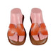 Orange girl sandal Berber marocain original artisanal - Confortables, Durables et Élégantes - nilabeautys.com