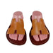 Orange men sandals du Maroc - Confortables, Durables et Élégantes - nilabeautys.com