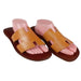 Orange men sandals du Maroc - Confortables, Durables et Élégantes - nilabeautys.com