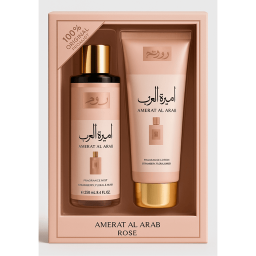 Pack Amerat El Arab Rose – Masque et Parfum - nilabeautys.com