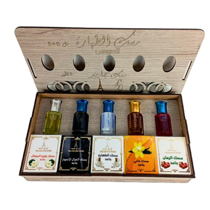 Pack Musc Tahara - 10 Parfums Solides et Liquides - nilabeautys.com