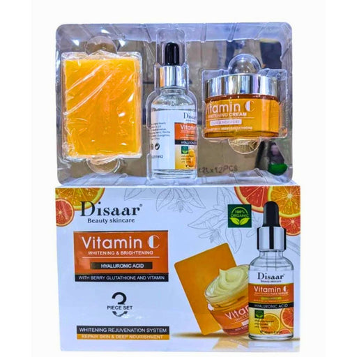 Pack Soin Visage Disaar Vitamine C - Éclaircissant & Anti - Taches - nilabeautys.com