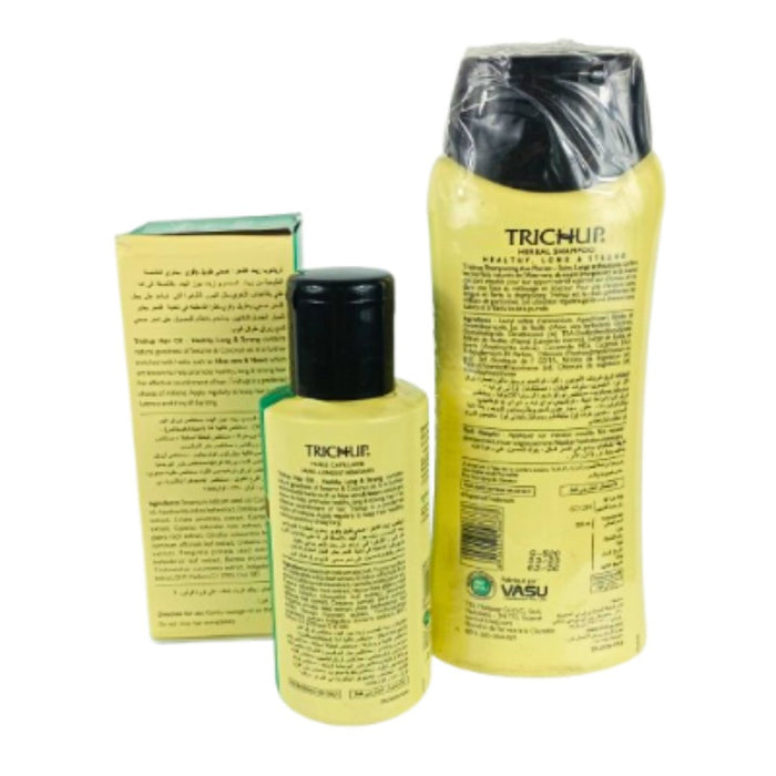 Pack Trichup Anti - Chute Huile & Shampooing aux Plantes - nilabeautys.com