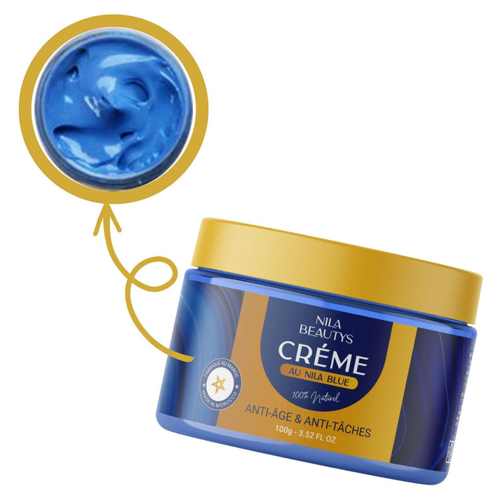 Pack Two Bleu de NILA, Masque et Crème - nilabeautys.com