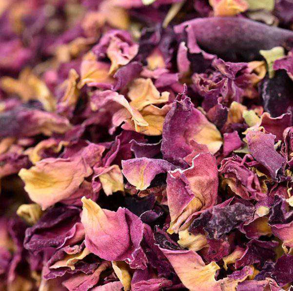 Pétales de Rose de Damas Séchés du Maroc 50g, 100g, 200g | La Vallée du Magouna - nilabeautys.com