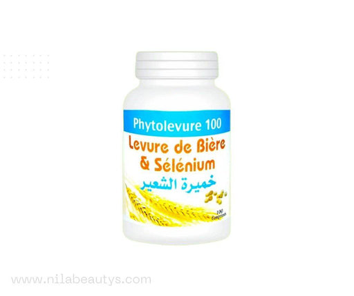 Phyto Levure 100 comprimés | Levure de Bière et Sélénium - nilabeautys.com