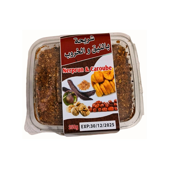 Poudre de Chriha Marocaine en Caroube et Zizipus 250g شريحة مغربية - nilabeautys.com