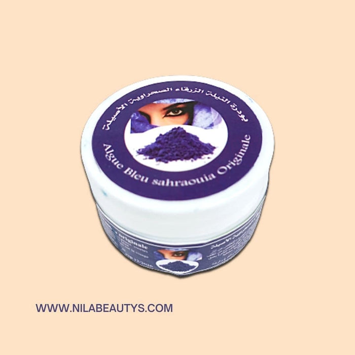 Poudre de Nila Bleu 40g | Indigo pour éclaircir le teint et adoucir la peau - nilabeautys.com