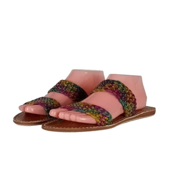 Sandale nu - pieds de chats doublé multicolore marocain artisanal - Confortables, Durables et Élégantes - nilabeautys.com