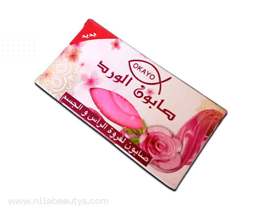 Savon à la Rose 100g | Soin Doux pour Cheveux et Corps, ce savon délicatement parfumé - nilabeautys.com