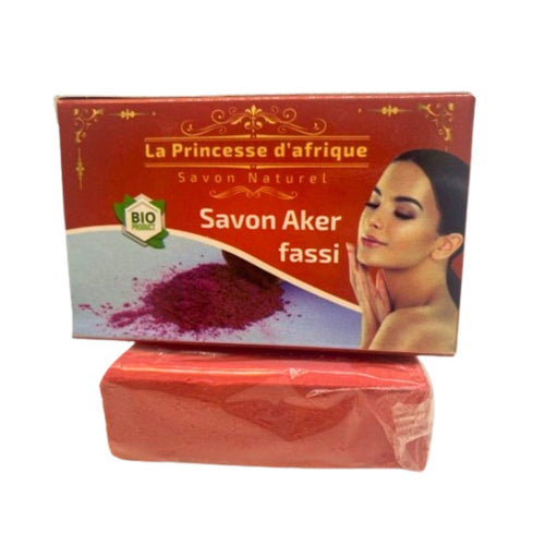 Savon Naturel Coquelicot Aker Fassi Bio 100g - nilabeautys.com