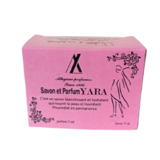 Savon Yara Rose 75g et Musc Amirat Al Oud 3ml - nilabeautys.com