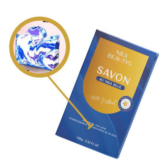 Savonnette au Nila 100g - Éclaircissement de la Peau et Exfoliation Douce - nilabeautys.com