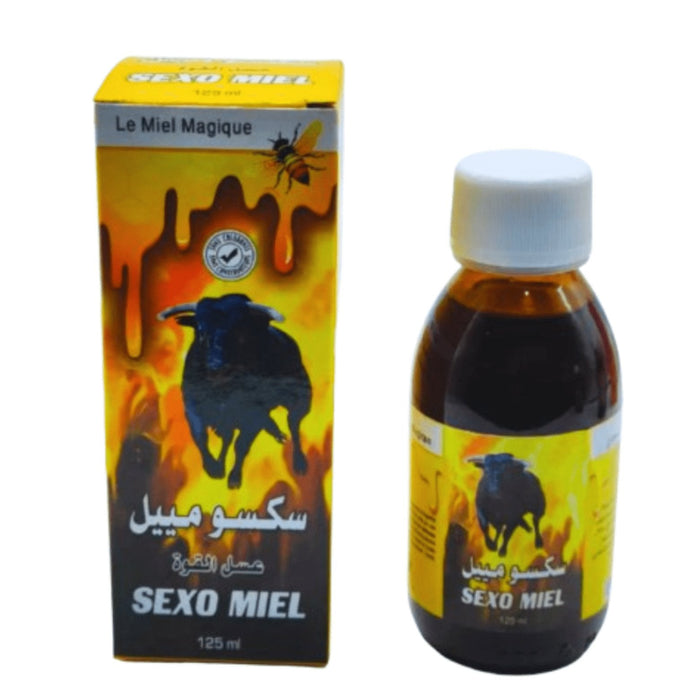 Sexo Miel 125ml - Puissance Sexuelle 100% Naturelle - nilabeautys.com