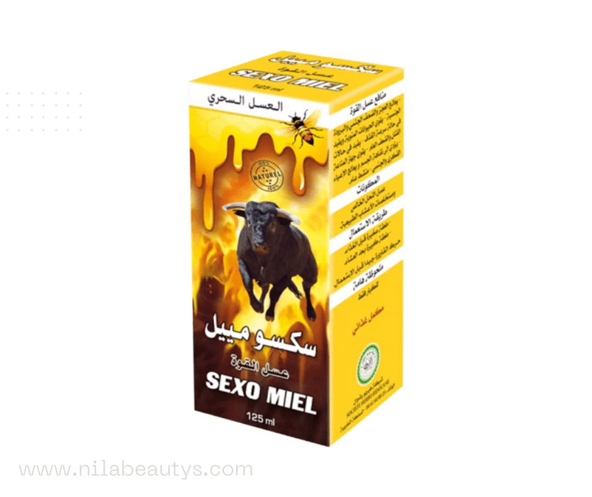 Sexo Miel 125ml - Puissance Sexuelle 100% Naturelle - nilabeautys.com