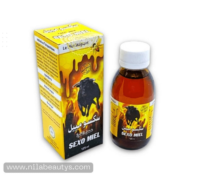 Sexo Miel 125ml - Puissance Sexuelle 100% Naturelle - nilabeautys.com