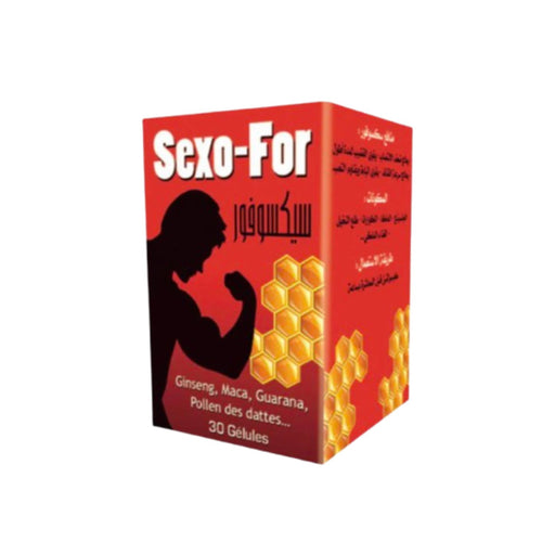 SexoFor 30 Gélules - Vitalité et Performance - nilabeautys.com