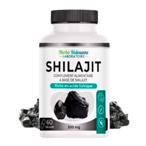 SHILAJIT Himalaya 300 mg – 60 Capsules Végétariennes - nilabeautys.com