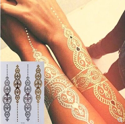 Tatouage Tendance Estivale Avant Bras Cuisses - nilabeautys.com