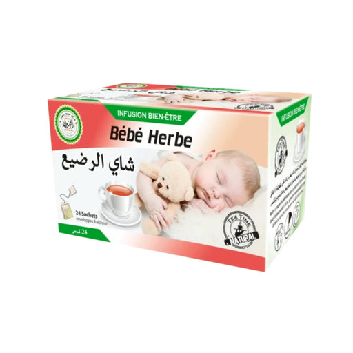 Thé Bébé Herbe | 24 Sachets - Infusion Douce pour les Tout - Petits - nilabeautys.com