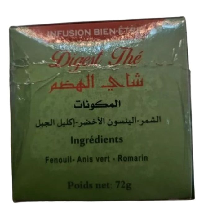 Thé Digestif Naturel - Infusion Bien - être pour Faciliter la Digestion 24 sachet - nilabeautys.com