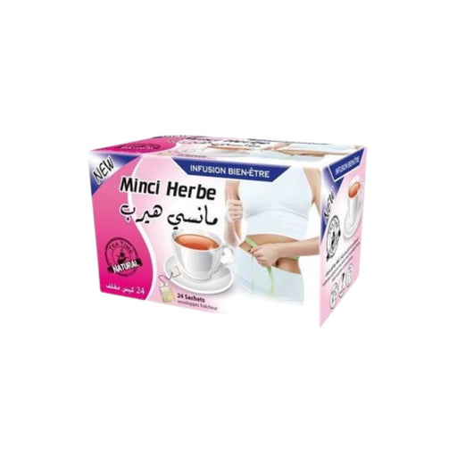 Thé Minci Herbe - Infusion Naturelle pour la Perte de Poids 24 Sachets - nilabeautys.com